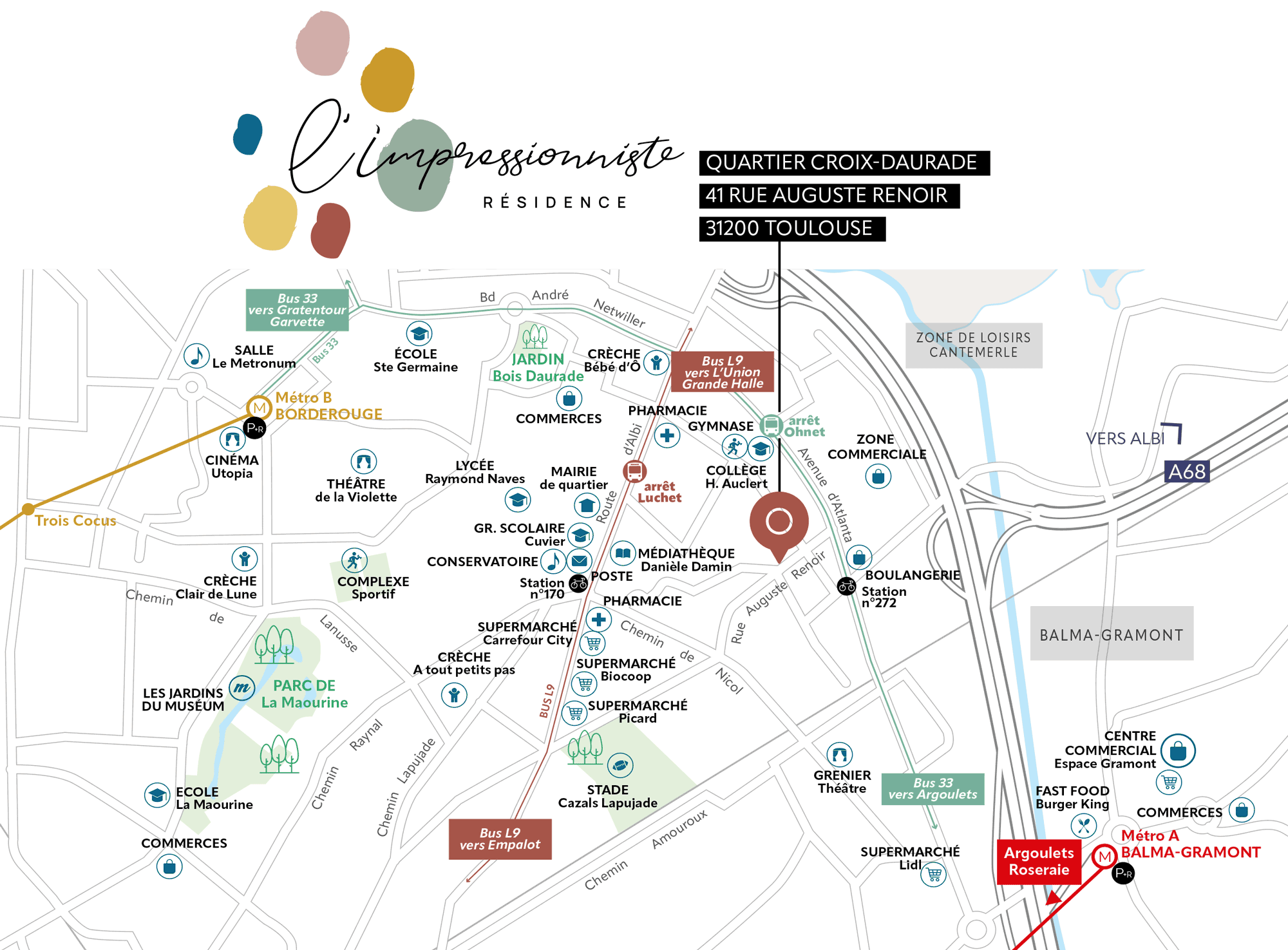 Carte du programme