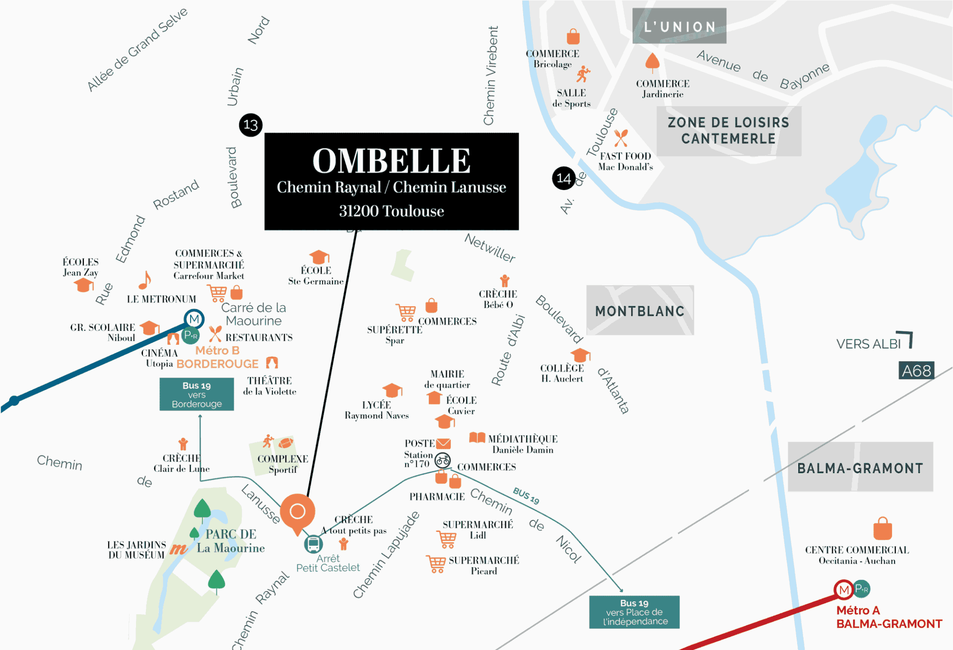 Carte du programme