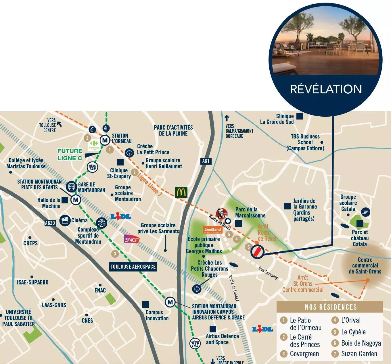 Carte du programme