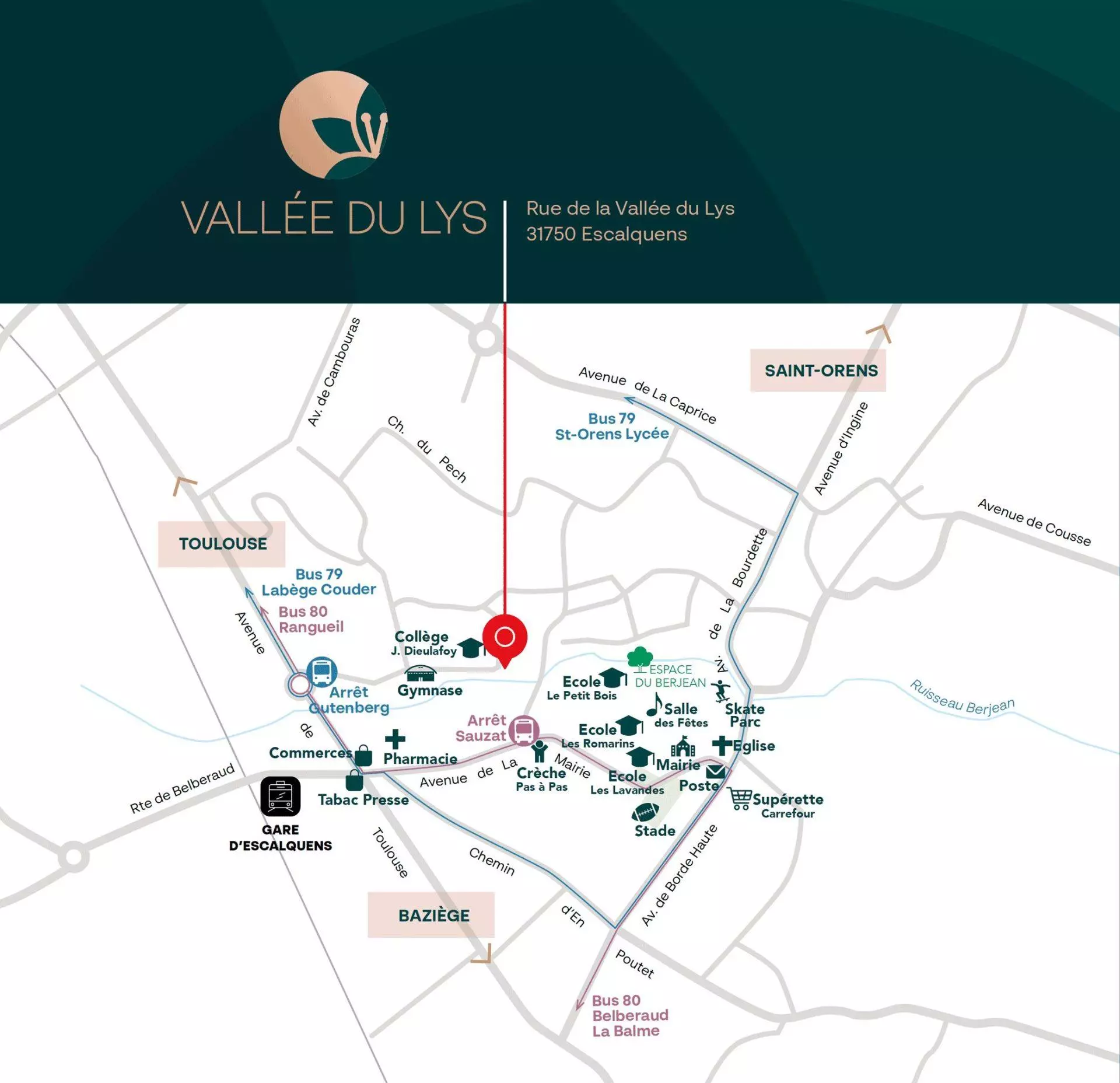 Carte du programme