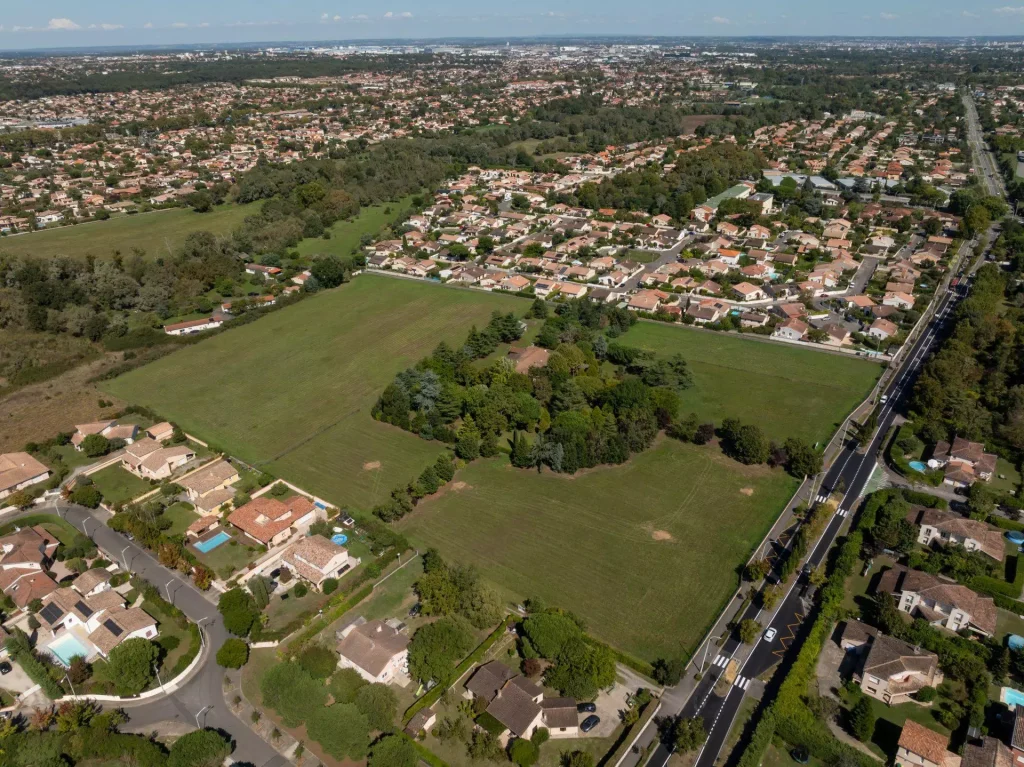 Vue drone Allee Marie T