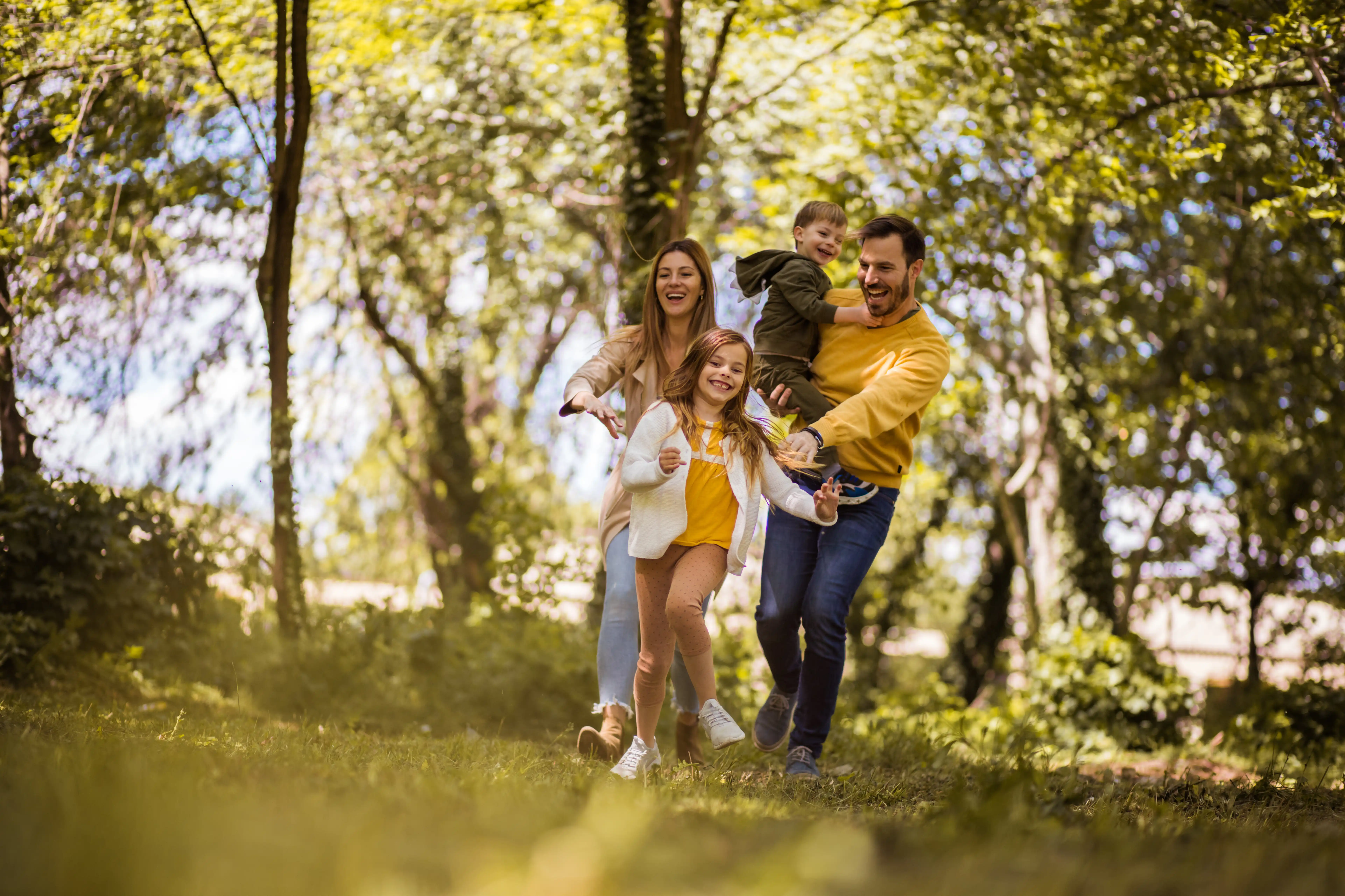 famille balade au canal du midi