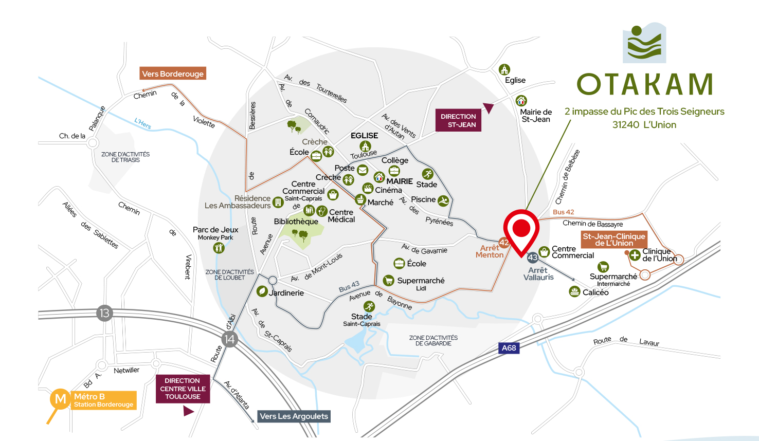 Carte du programme
