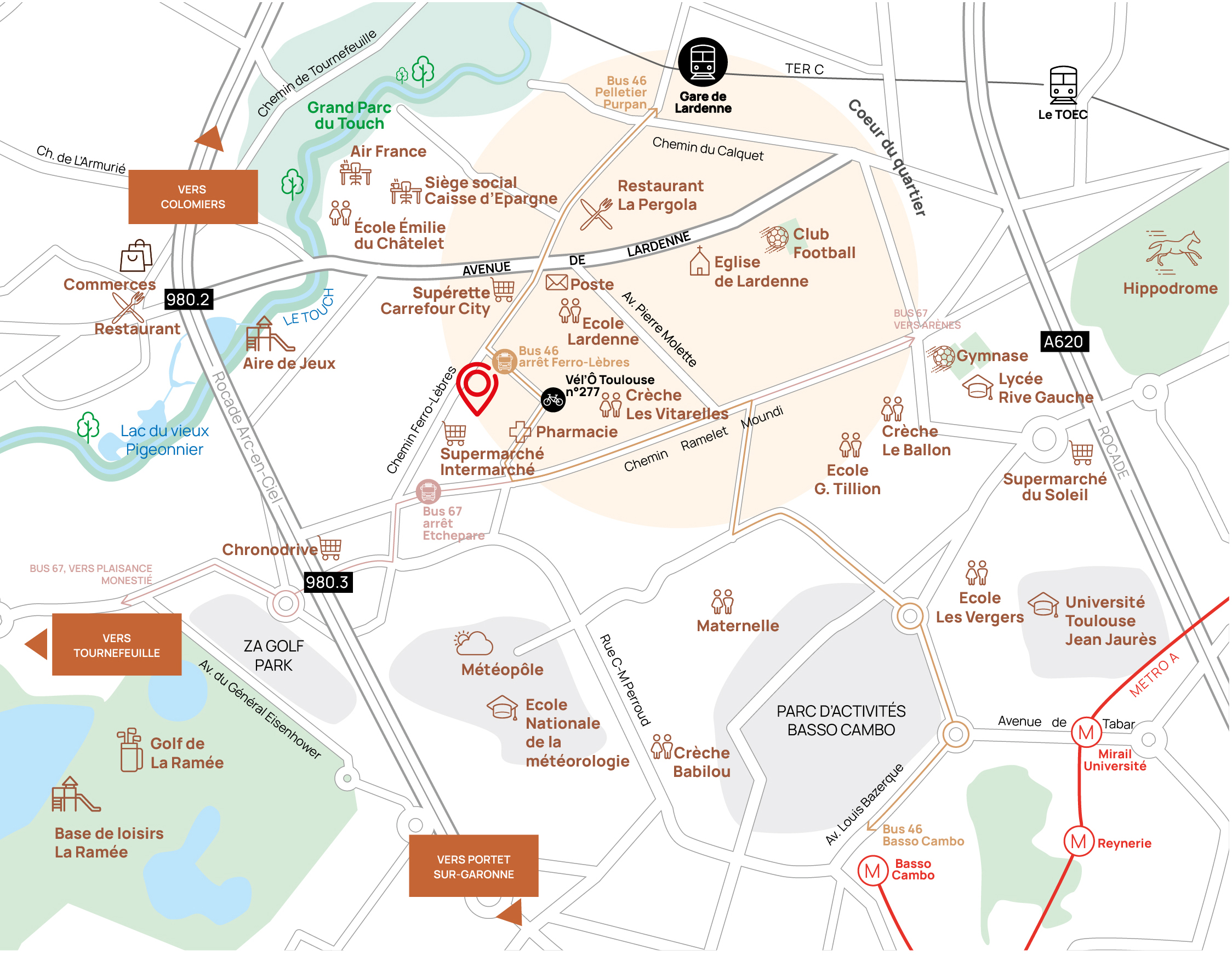 Carte du programme